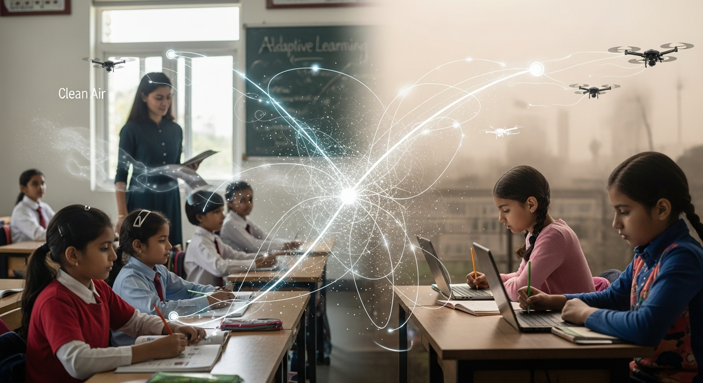 Adaptive Learning for Delhi's Air