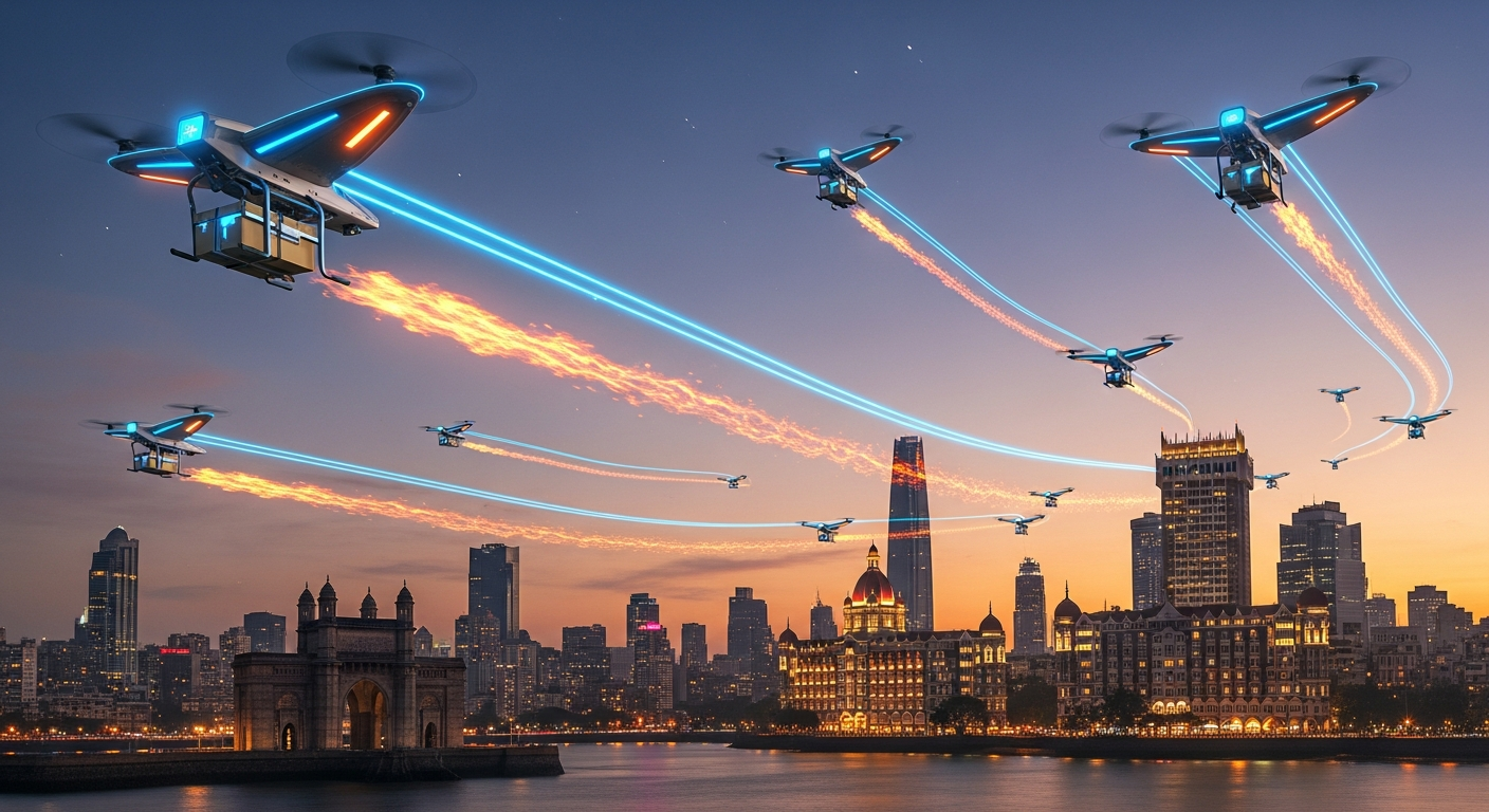 Mumbai's Drone Delivery Future