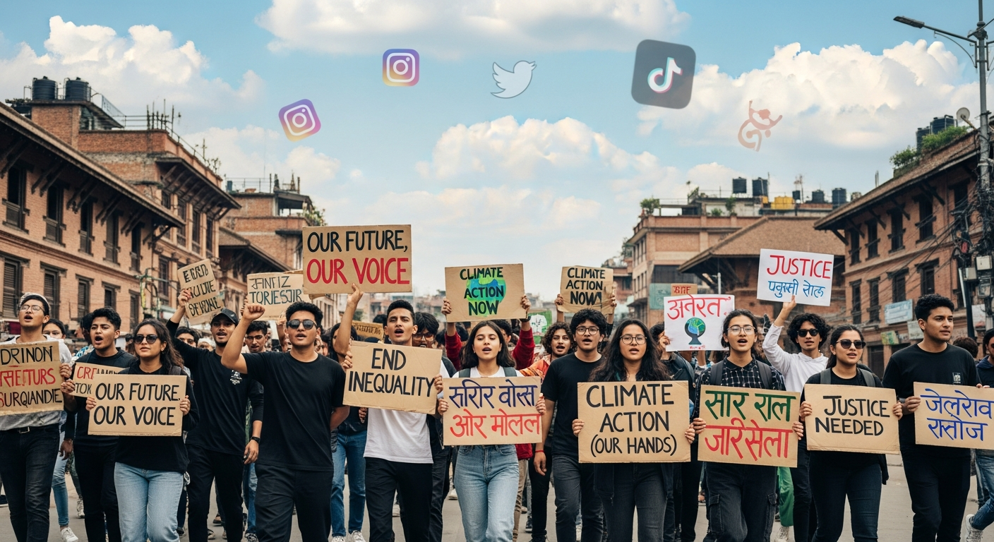 Youth Voices Echo: Nepal's Unrest