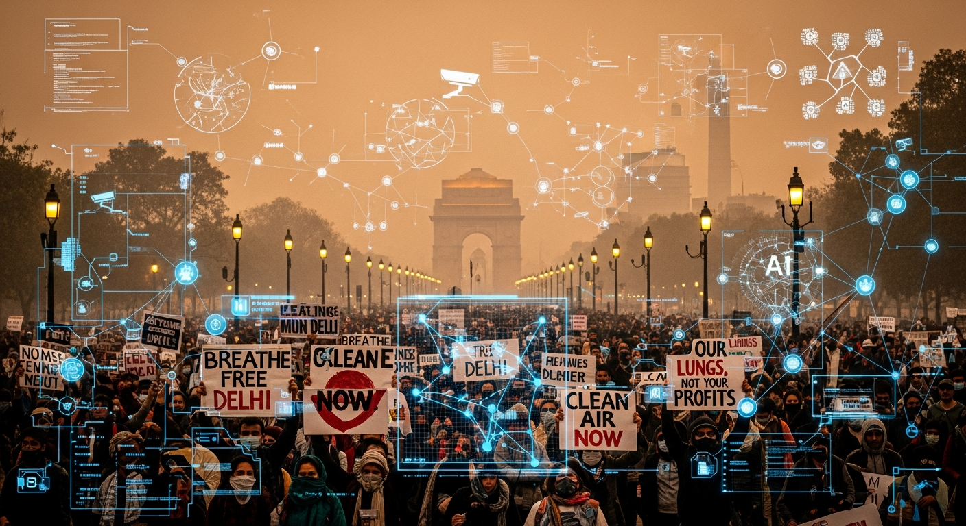 Air, Protest, Technology, Privacy