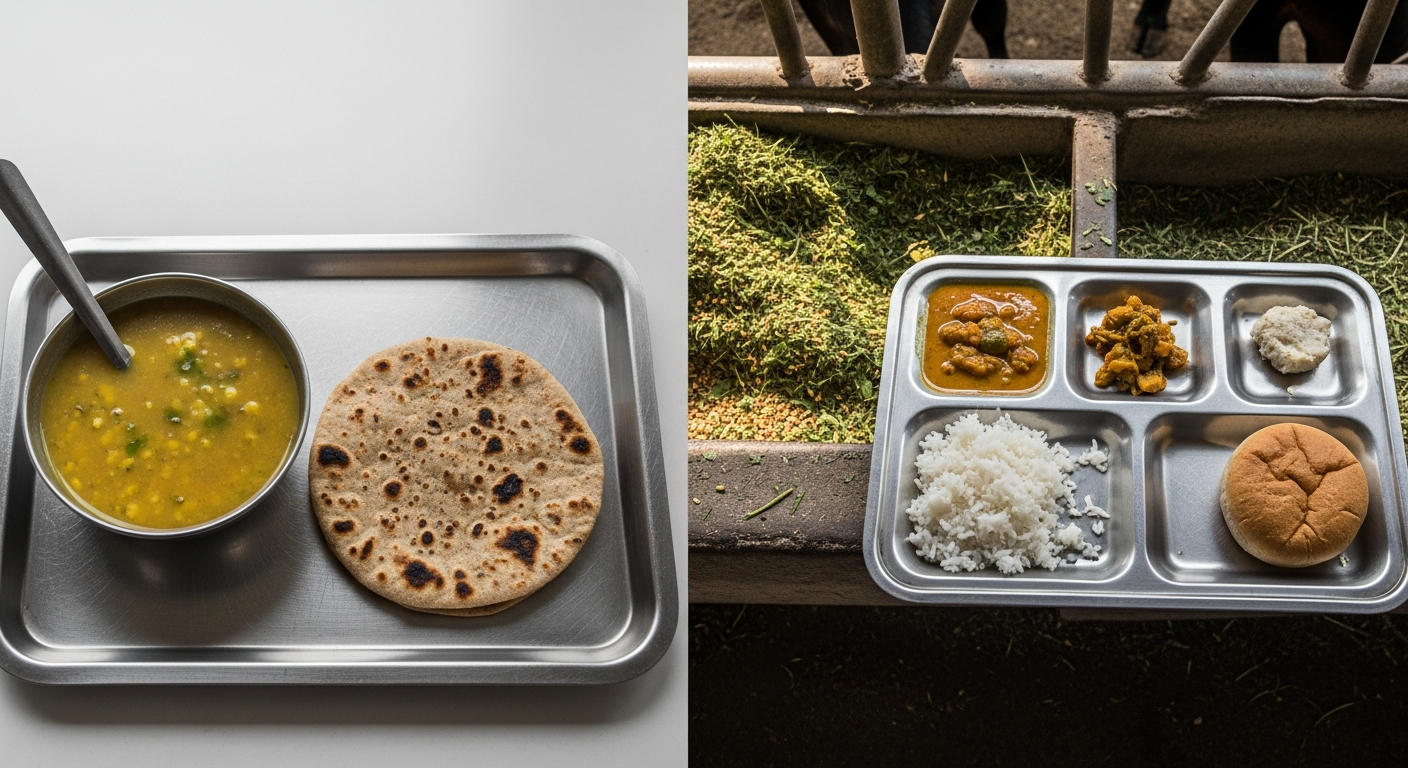 Thirty-Three Rupees, Three Meals