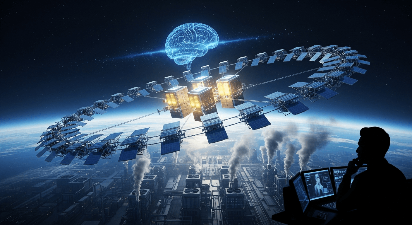 AI’s Cheapest Home: Space Soon