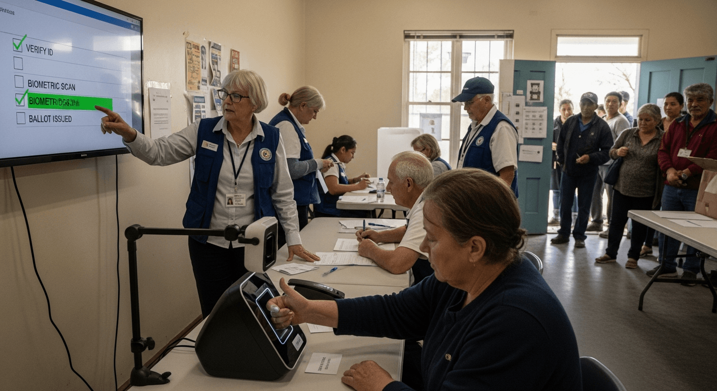 Biometrics at the Ballot