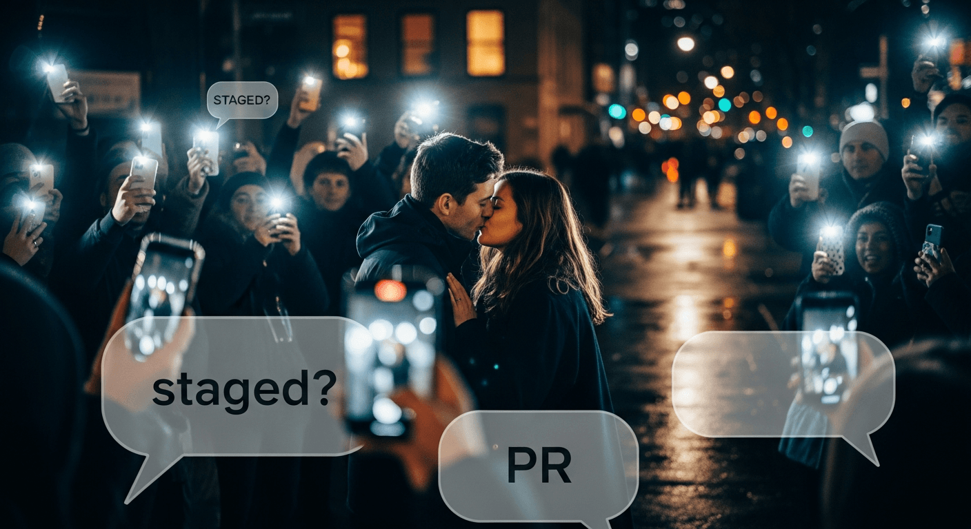 Public Kiss, Private Reactions