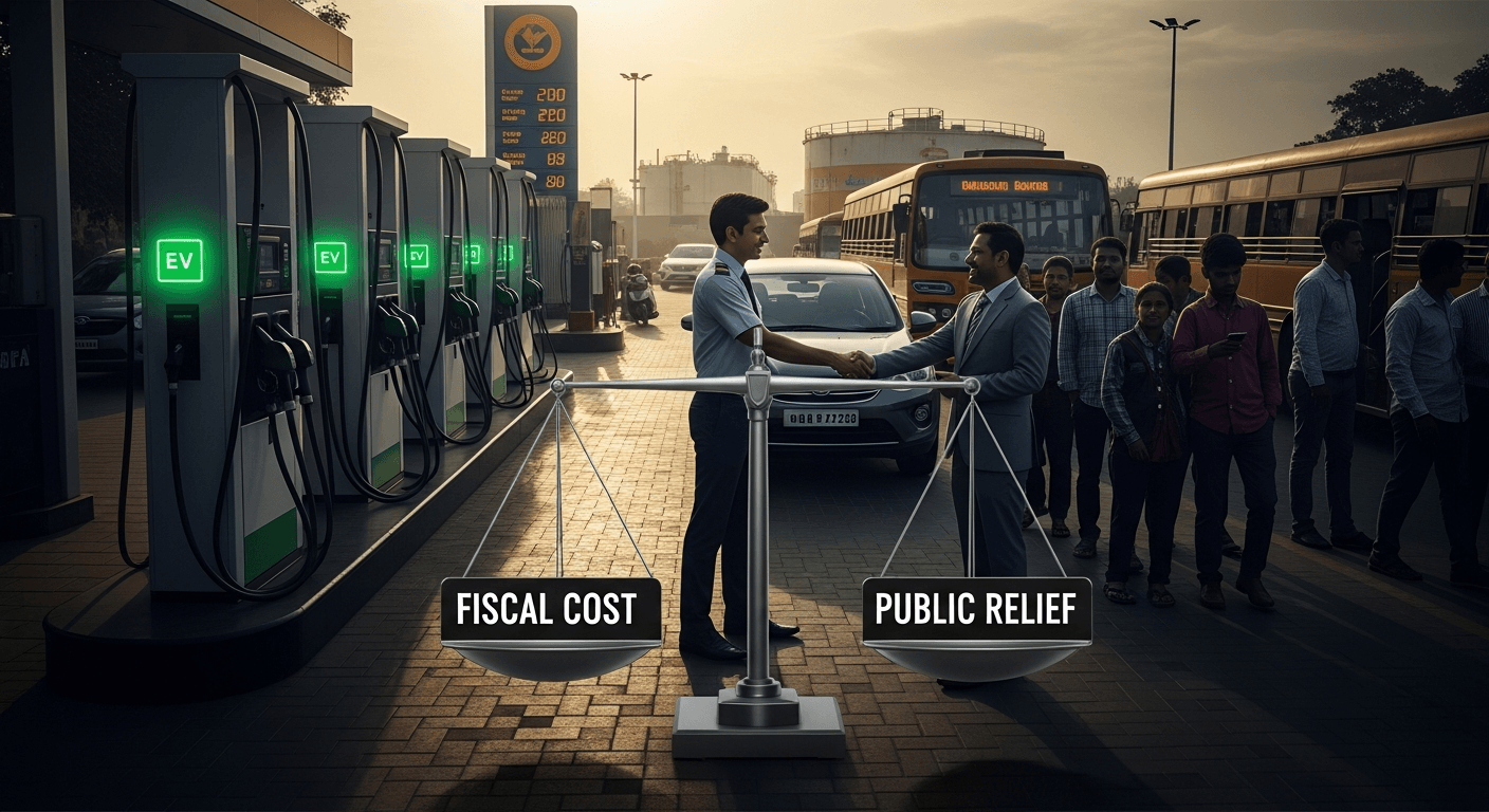 India's Fuel Freeze Dilemma