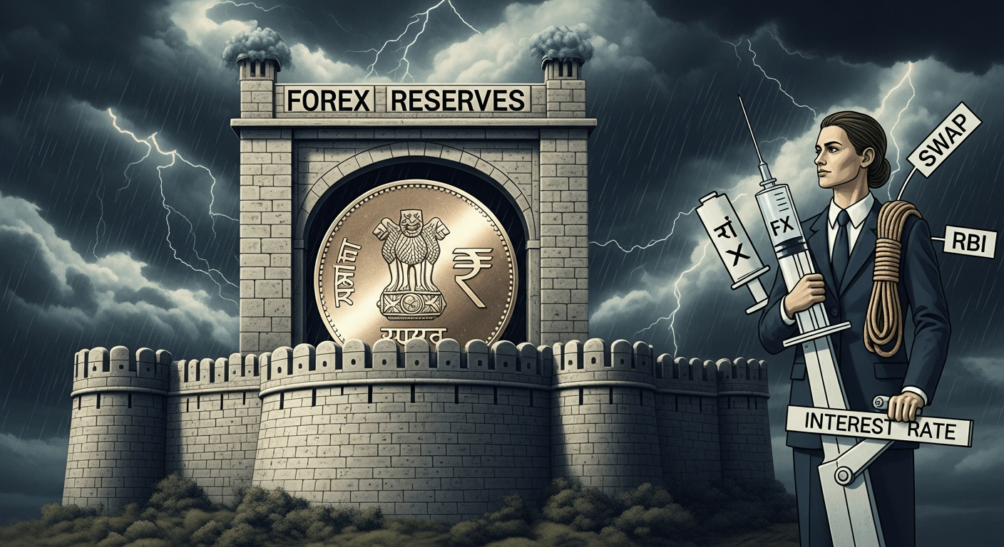 Do Reserves Really Defend Rupee?