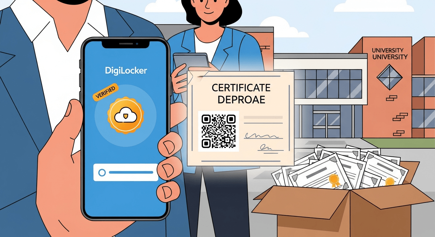 Degrees on DigiLocker