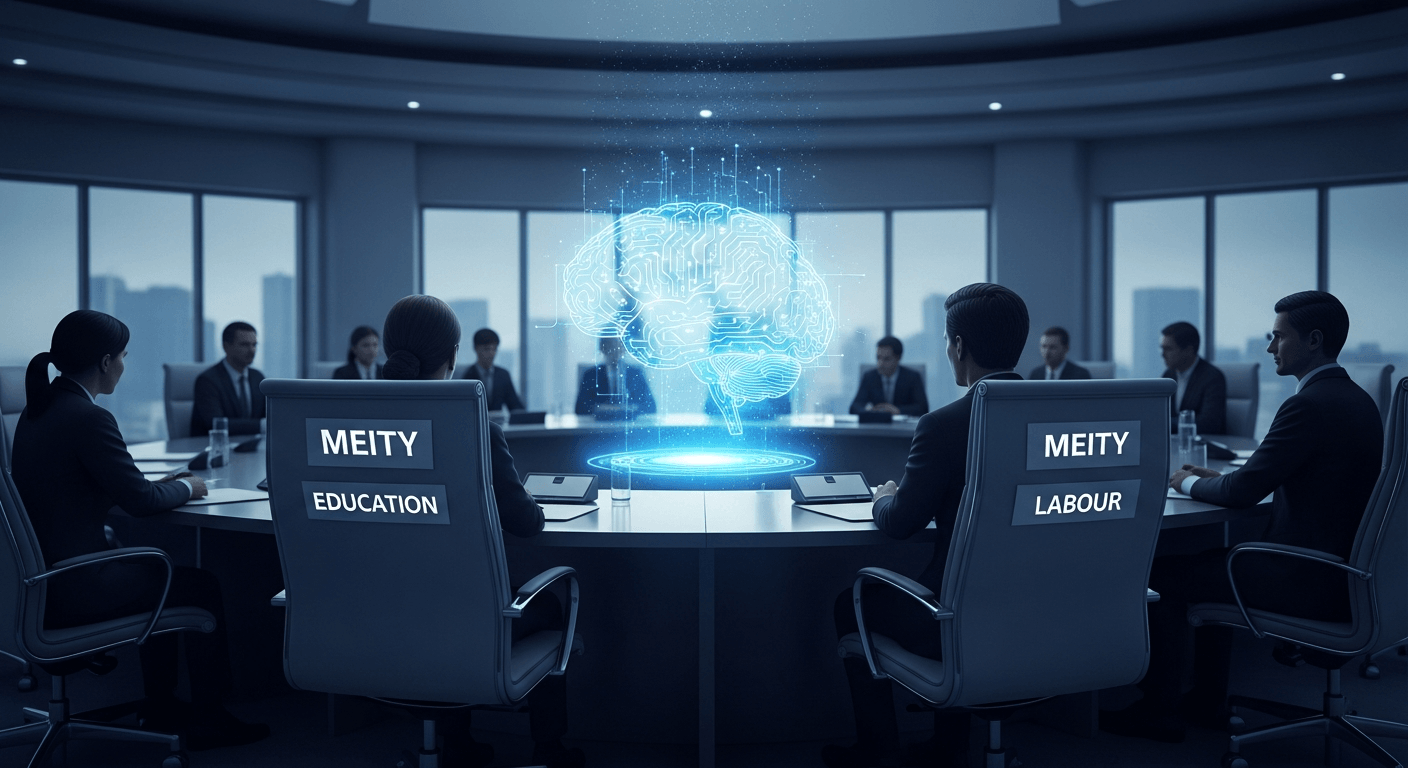Missing Ministries in AI Governance