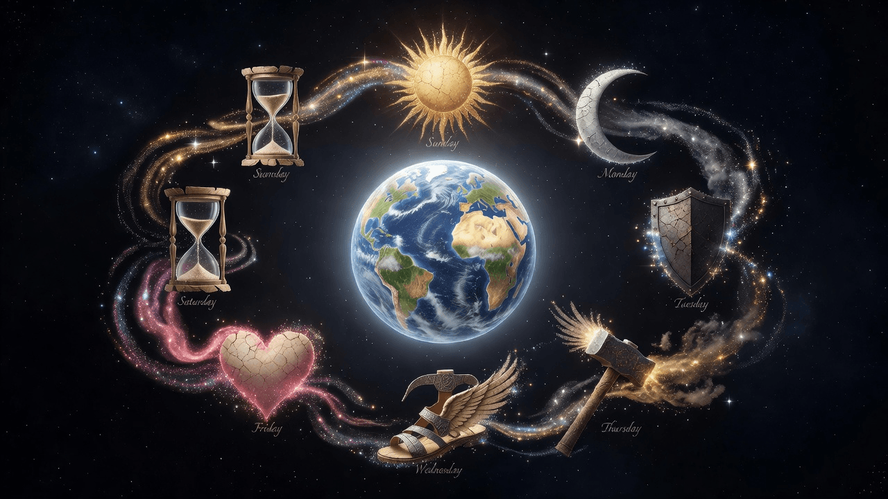 Heavenly Origins of Our Week