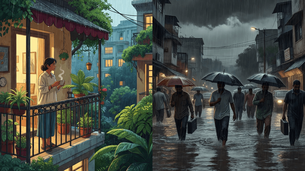 Mumbai's Monsoon: A Divided Reality