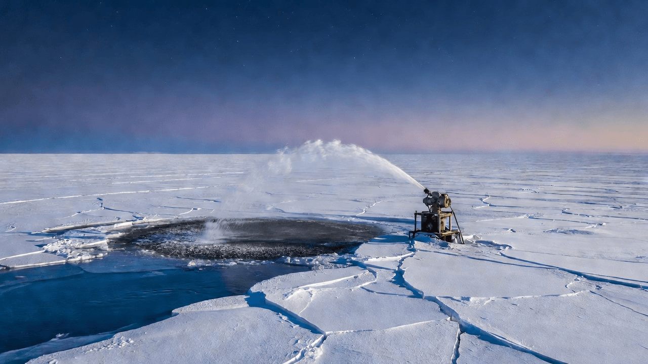 Can We Freeze the Arctic?