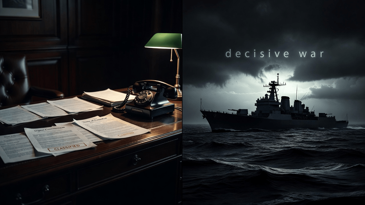 Negotiate or Face Decisive War